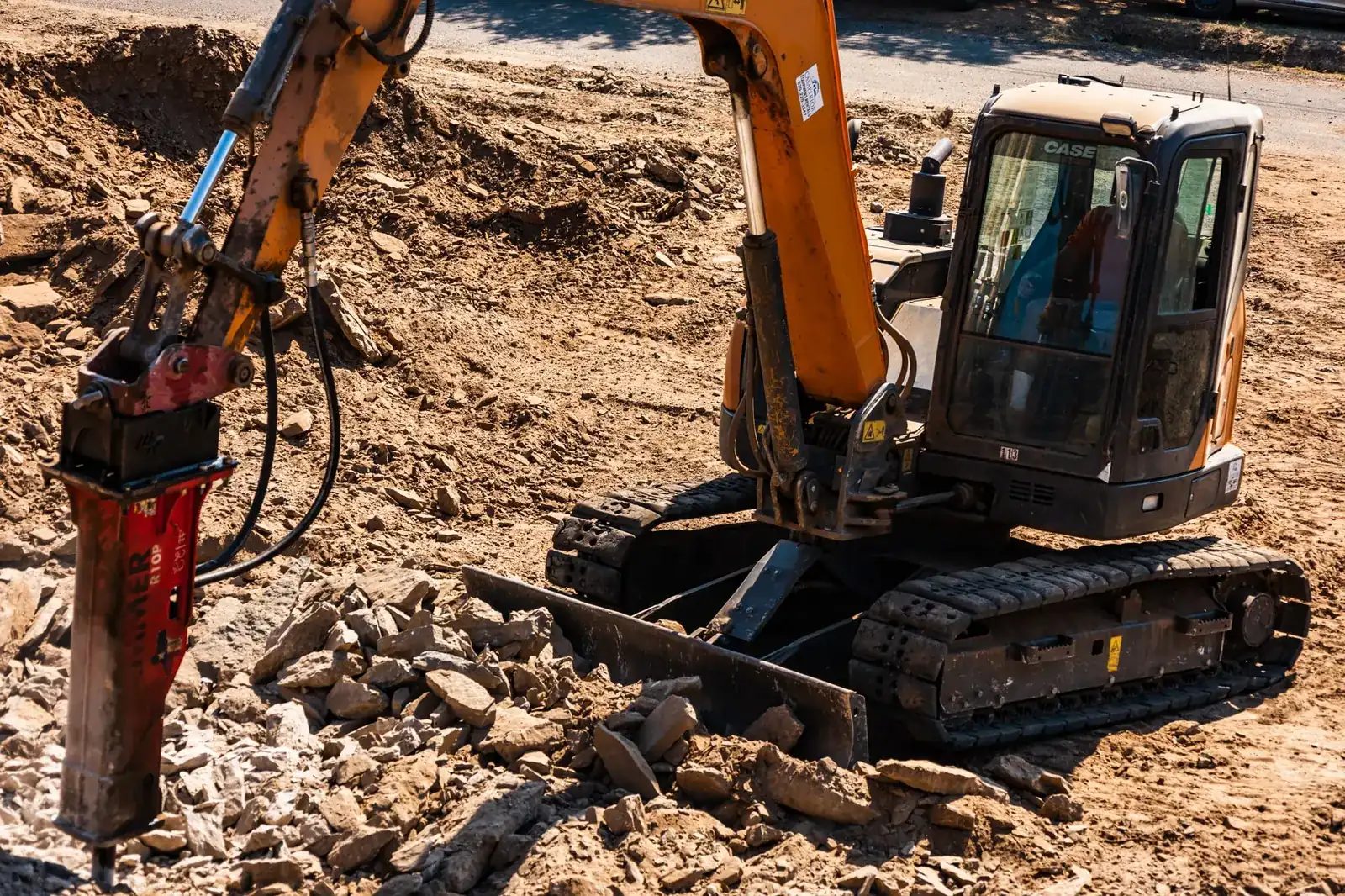 Daponte Construction work near Burnet